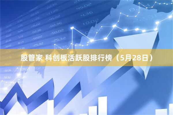股管家 科创板活跃股排行榜（5月28日）