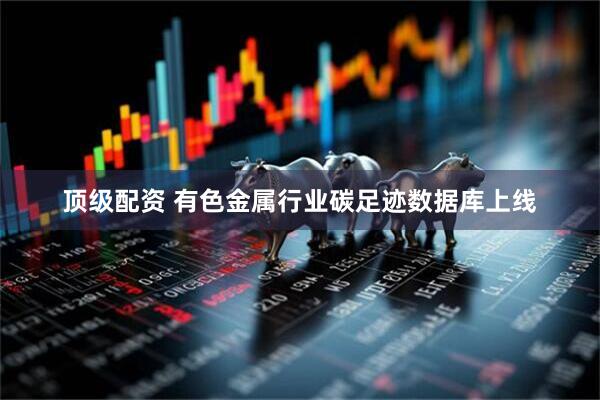 顶级配资 有色金属行业碳足迹数据库上线