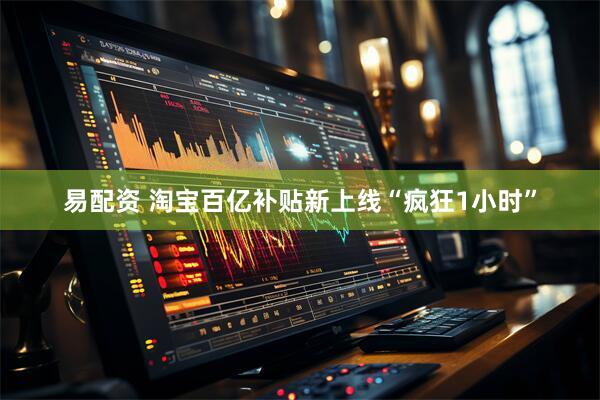 易配资 淘宝百亿补贴新上线“疯狂1小时”